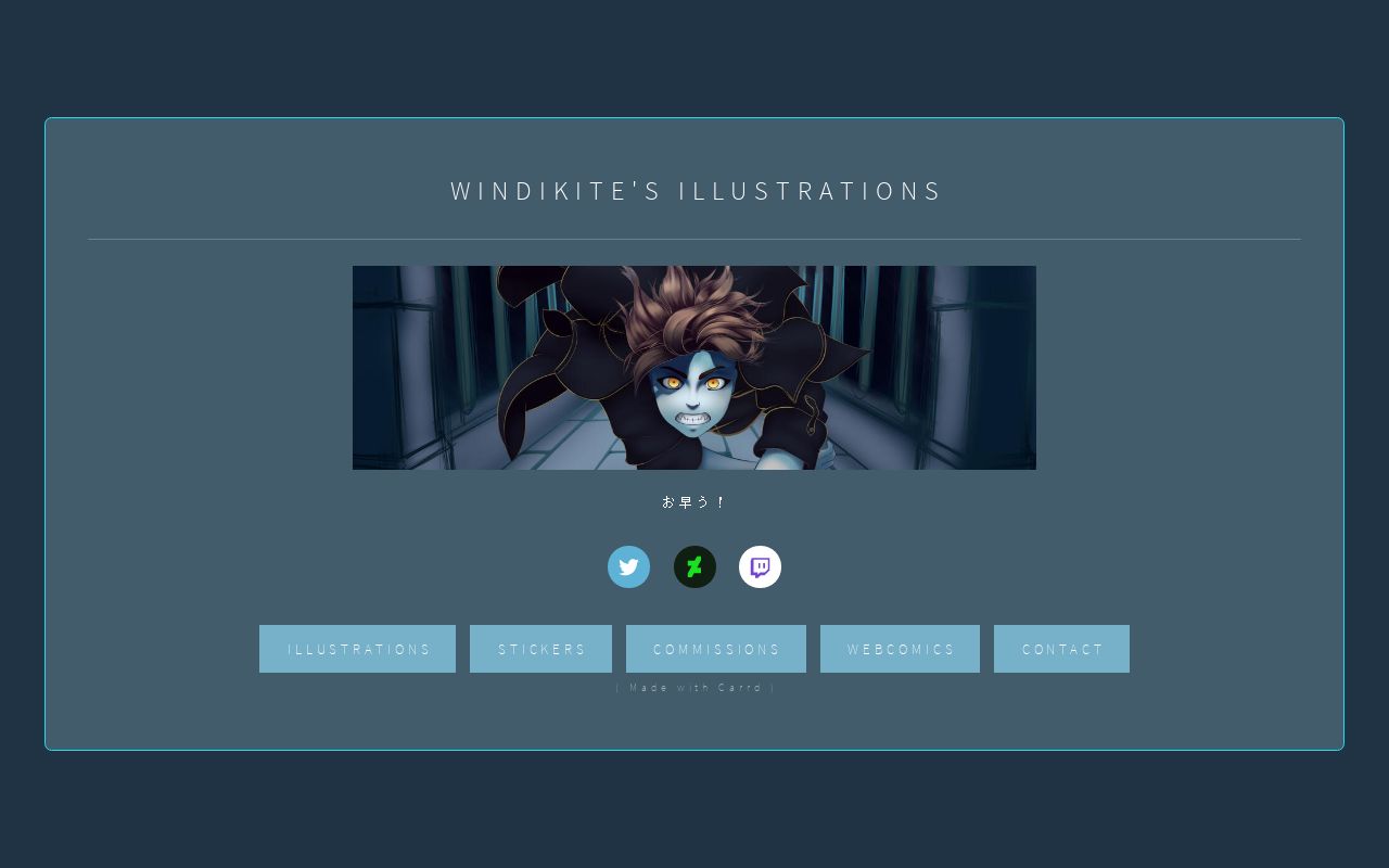 Carrd profile picture for @wynn